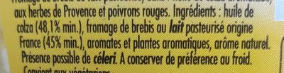 Salakis Herbes de Provence - Ingredienser - fr