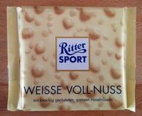 Ritter Sport Weiße Voll-Nuss - Produkt - de