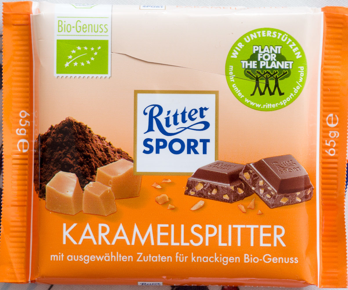 Ritter Sport Karamellsplitter - Produkt - da