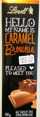 Hello my name is Caramel Brownie - Produkt