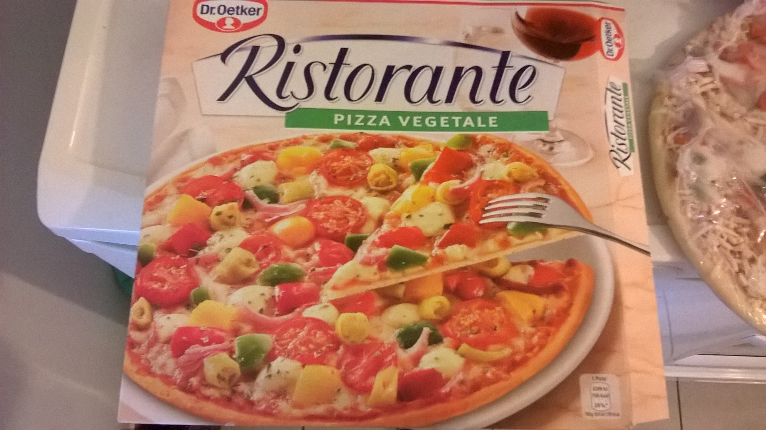 Ristorante: Pizza vegetale - Produkt