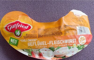 Geflügel-Fleischwurst „Chili Cheese“ - 1