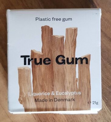 Plastic free gun True Gum Mint & Matcha - Produkt