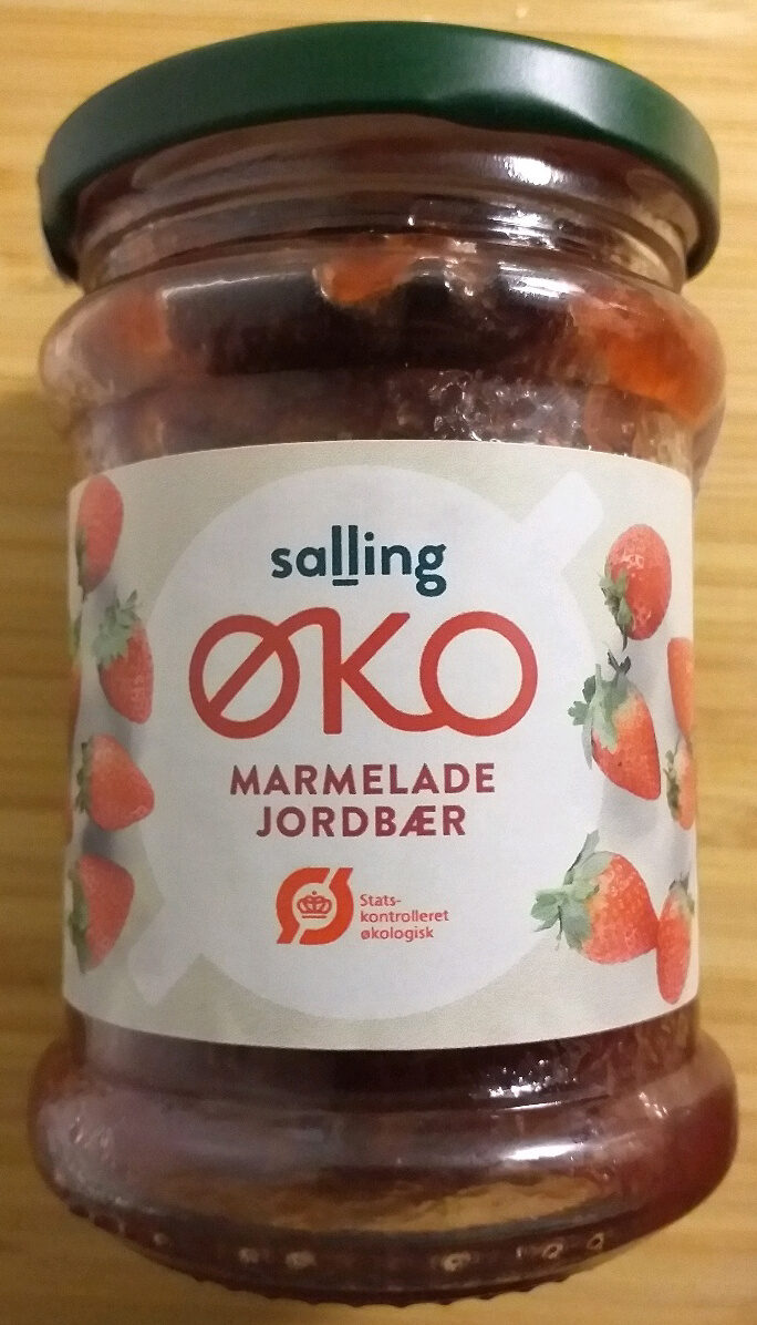 ØKO Marmelade Jordbær - Produkt - da