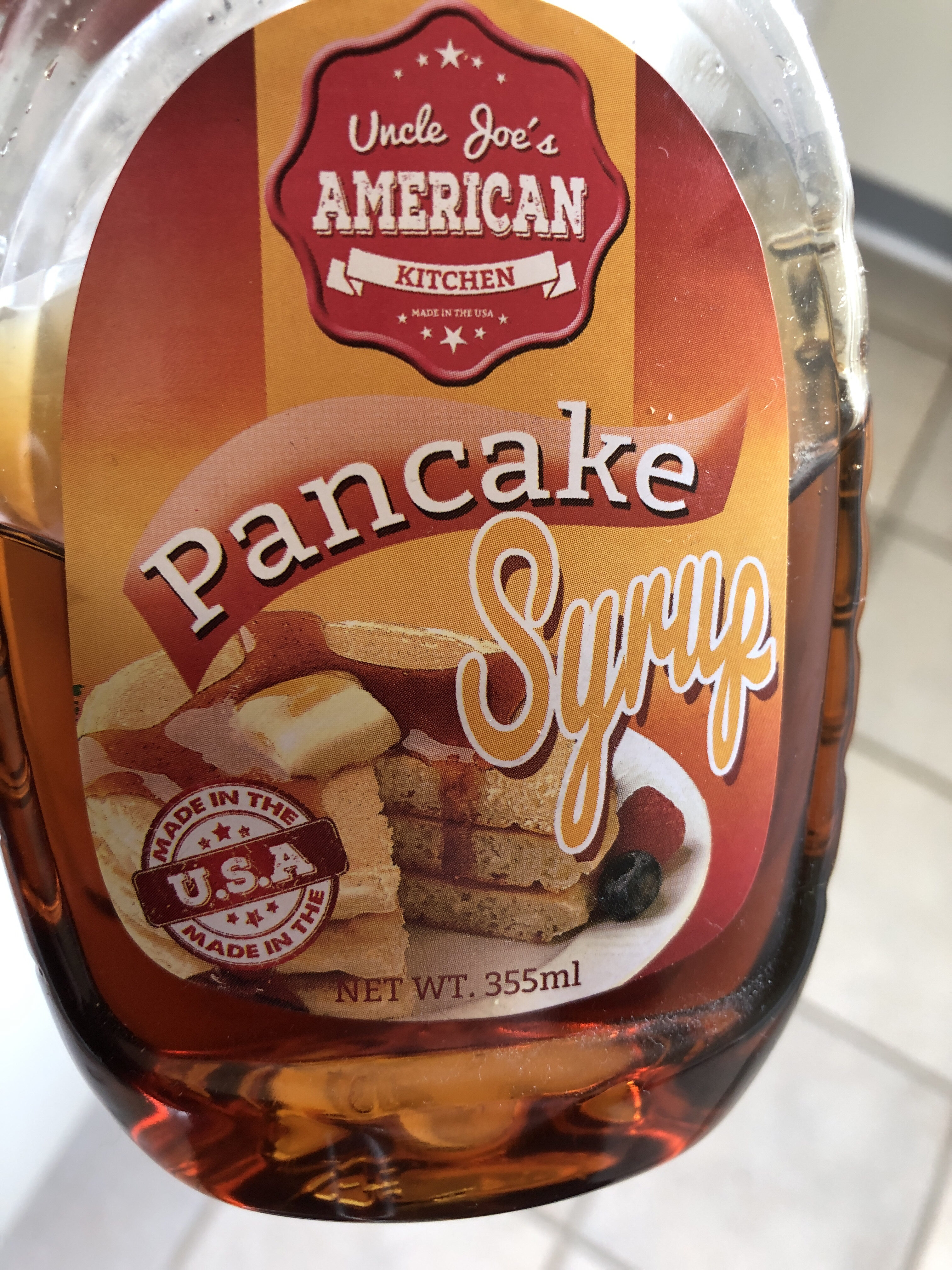 Pancake Syrup - Produkt - da