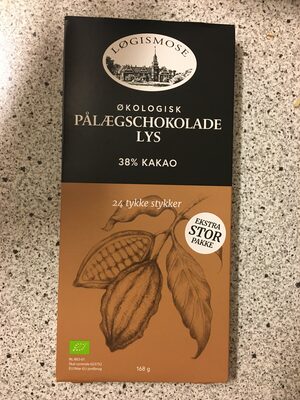 Løgismose Økologisk pålægschokoladepålæg lys 38% kakao - 1