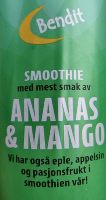 Smoothie ananas & Mango - Produkt - da
