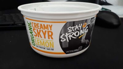 Organic creamy skyr lemon - Produkt - en