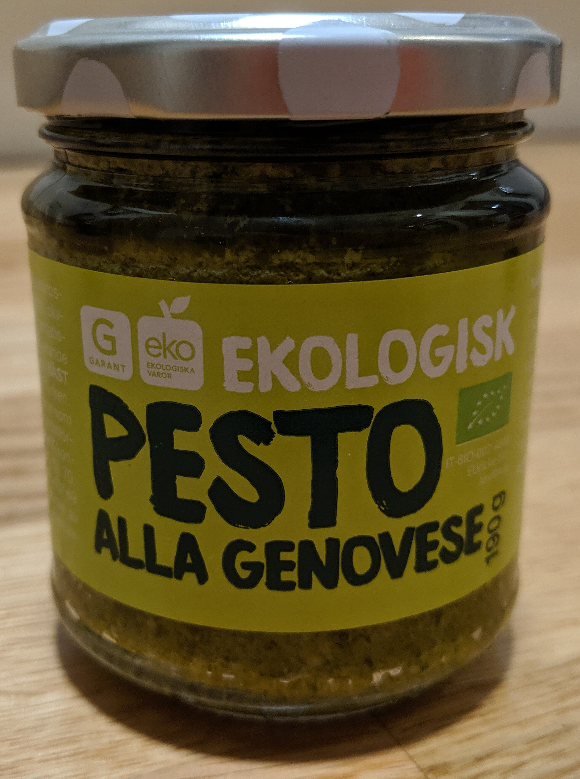 Ekologisk Pesto Alla Genovese - Produkt - sv