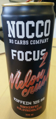 NOCCO Focus Melon Crush - Produkt