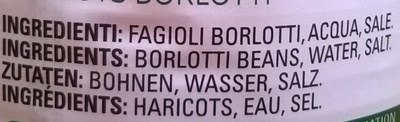 Fagioli borlotti - Ingredienser