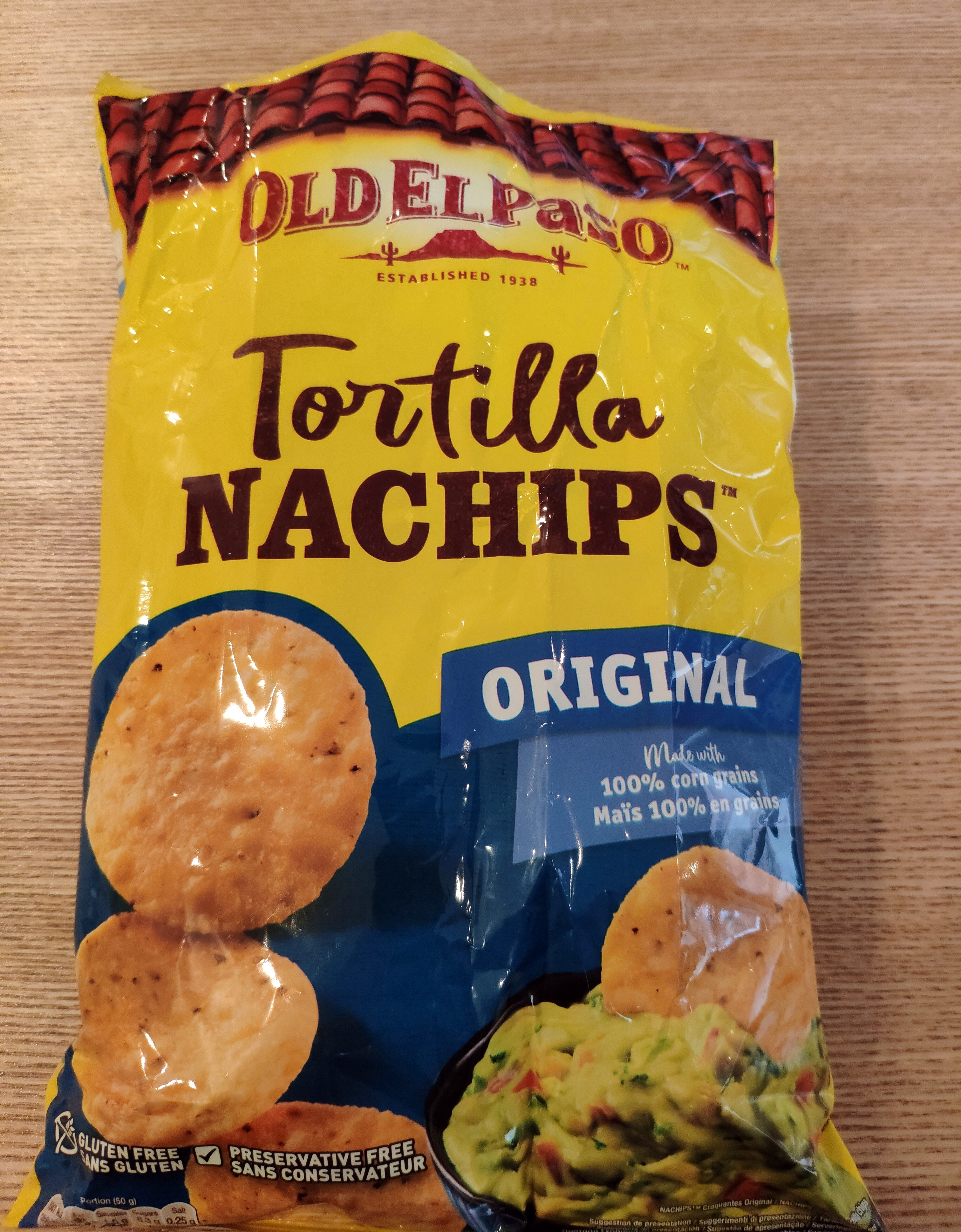 Tortilla Nachips Original - Produkt - da