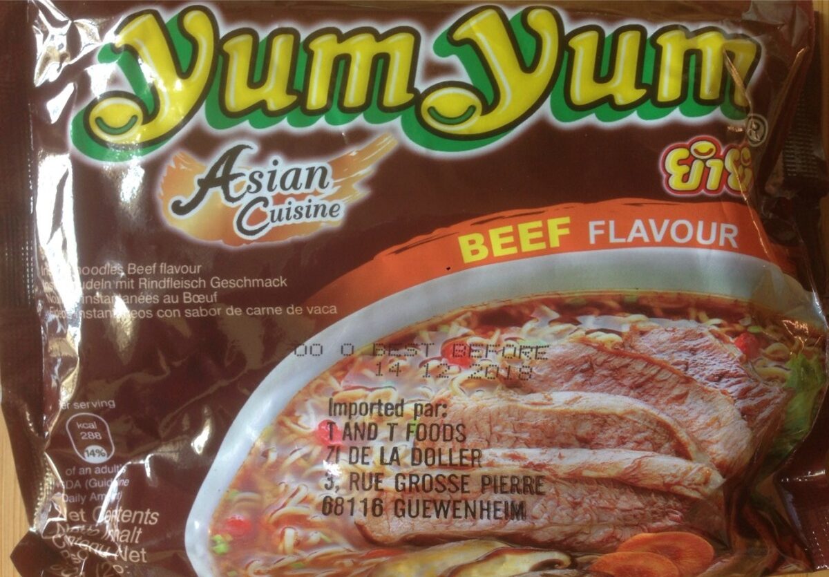 YumYum Beef Flavor - Produkt - en